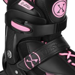 Nils NH382 Enzo ružové detské korčule 2v1