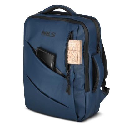NILS Cestovní batoh na notebook NC4502 modrý