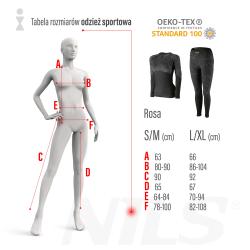 Nils Dámske funkčné spodky BTS0062 ROSA čierne