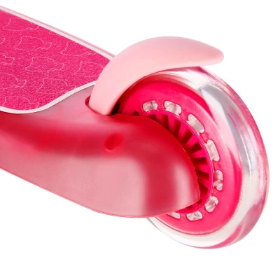 Nils Fun HLB001 LED růžová dětská koloběžka