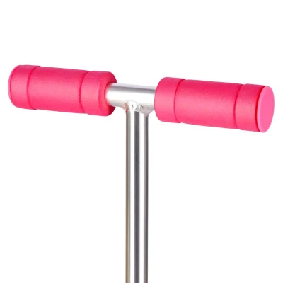Nils Fun HLB001 LED růžová dětská koloběžka
