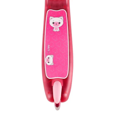 Nils Fun HLB001 LED růžová dětská koloběžka
