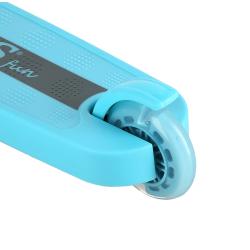 NILS HLB09 tyrkysová dětská koloběžka