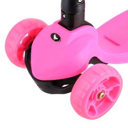 Nils Fun HLB12 2v1 ružová detská kolobežka
