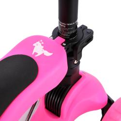 Nils Fun HLB12 2v1 ružová detská kolobežka