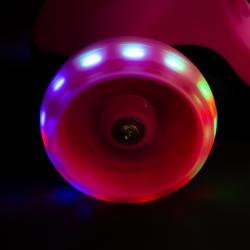 Nils Fun HLB12 2v1 ružová detská kolobežka