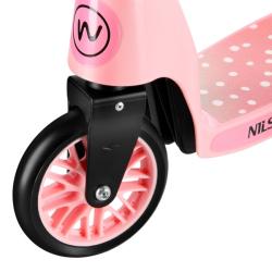Nils Fun HLB202 2v1 růžová dětská koloběžka