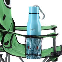 NILS CAMP Detská skladacia stolička NC3007 žaba