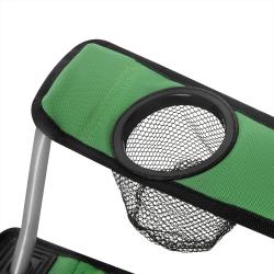 NILS CAMP Detská skladacia stolička NC3007 žaba