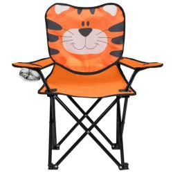 Nils Detská skladacia stolička Fun NC3305 tiger