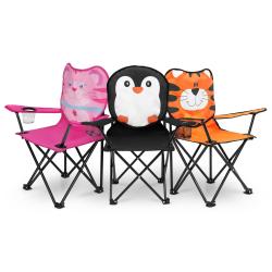 Nils Dětská skládací židle Fun NC3305 tigr