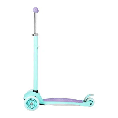 Nils Fun HLB1310 s LED fialová dětská tříkolová koloběžka
