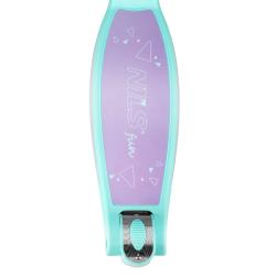 Nils Fun HLB1310 s LED fialová detská trojkolobežka