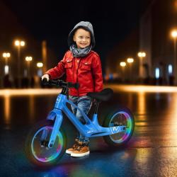 Nils Fun RB901 12 dětské odrážedlo LED modré