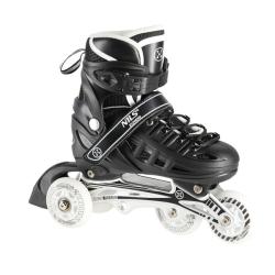 Nils NH10905.2 4v1 černé dětské kolečkové brusle