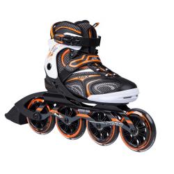 Nils NA 1060 S černo-oranžové kolečkové brusle