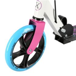 Nils HM0107 bílo-růžová koloběžka