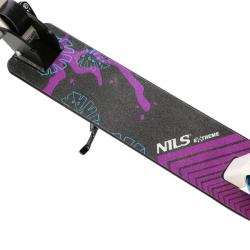 Nils HM0107 bílo-růžová koloběžka