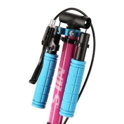 Nils HM0107 bílo-růžová koloběžka