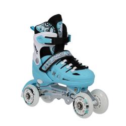 Nils NH10905 Mintové dětské brusle 4v1