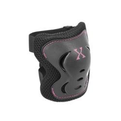 NILS EXTREME Souprava chráničů H320 černo-růžová