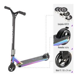 Nils Extreme HS109 neon freestyle kolobežka