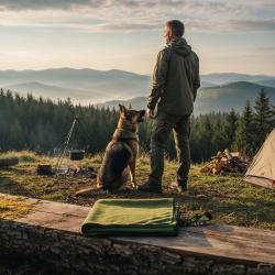 Nils Froté ručník Camp NCR15 khaki