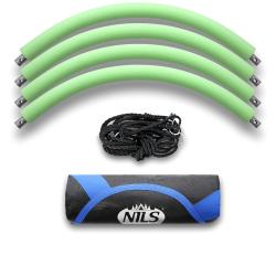 NILS Houpačka čapí hnízdo NB5031 modrá