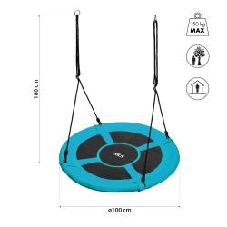 Nils Houpačka čapí hnízdo Camp NB5031 tyrkysová