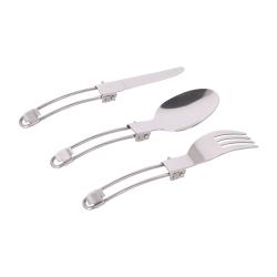 Nils CAMP Kempingová sada 2 hrncov s príborom NC1704