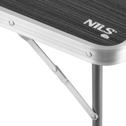 Nils Kempingový stůl Camp NC3401 80x60x70 cm tmavě šedý