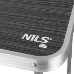 Nils Kempingový stůl Camp NC3401 80x60x70 cm tmavě šedý (VÝPRODEJ)