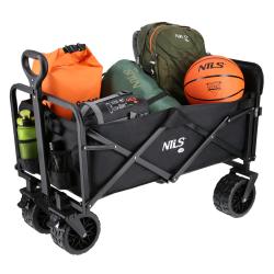 Nils Camp NC1608 čierny kempingový vozík