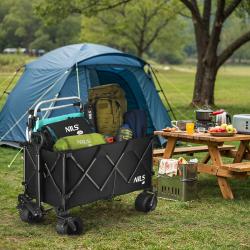 Nils Kempingový vozík Camp NC2604 XXL černý