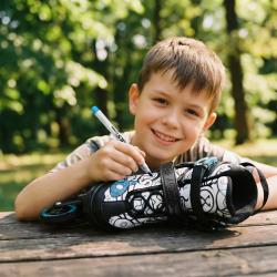 Nils NH10907 TINTY 4v1 zelené dětské kolečkové brusle