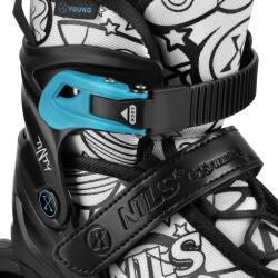 Nils NH10907 TINTY 4v1 zelené dětské kolečkové brusle