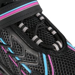 Nils NA1128 čierno-fialové kolieskové korčule