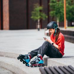 Nils Extreme NA13810 modré dětské kolečkové brusle