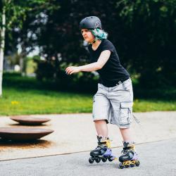 Nils Extreme NA13810 žlté detské kolieskové korčule