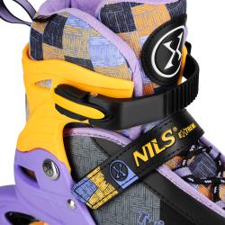 Nils Extreme NA13810 žlté detské kolieskové korčule