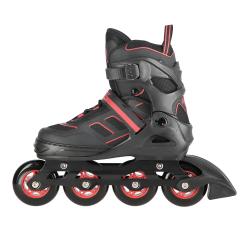 Nils NA 14174 černo-červené kolečkové brusle