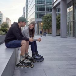 Nils NA22151 Armour modré kolečkové brusle