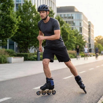 Nils NA684 Velto modré kolečkové brusle