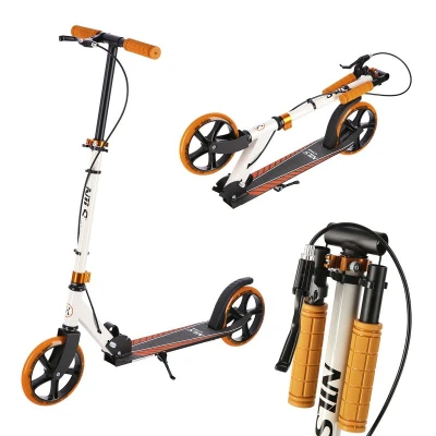 Nils Extreme HM0107 bílo-oranžová koloběžka