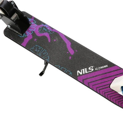 Nils HM0107 bílo-růžová koloběžka