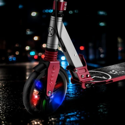 Nils HM122T koloběžka s kotoučovou brzdou a LED