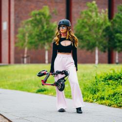 Nils HM122T koloběžka s kotoučovou brzdou a LED