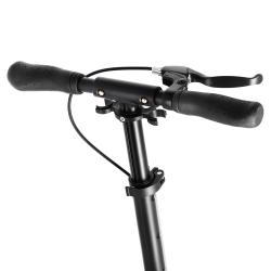 Nils Extreme HM208T biela odpružená kolobežka s ručnou brzdou