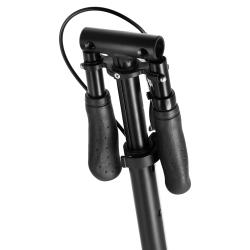 Nils Extreme HM208T biela odpružená kolobežka s ručnou brzdou