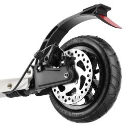 Nils Extreme HM208T biela odpružená kolobežka s ručnou brzdou